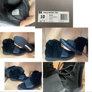Yeezy 750 triple black